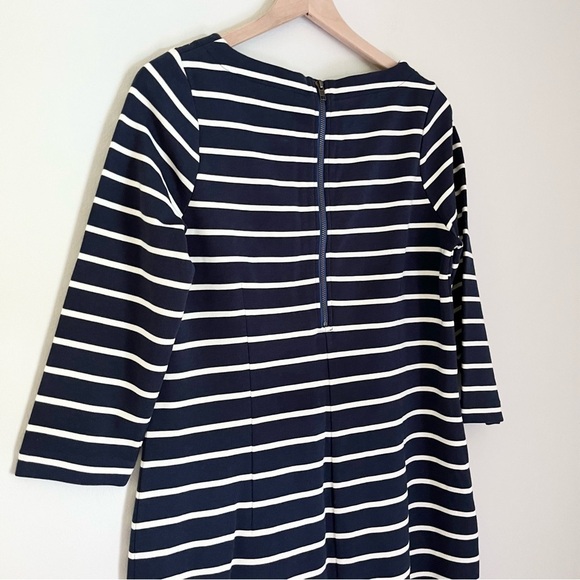 Boden Women’s Striped 3/4 Sleeve Midi Dress Blue White Size‎ 10 - Picture 4 of 9